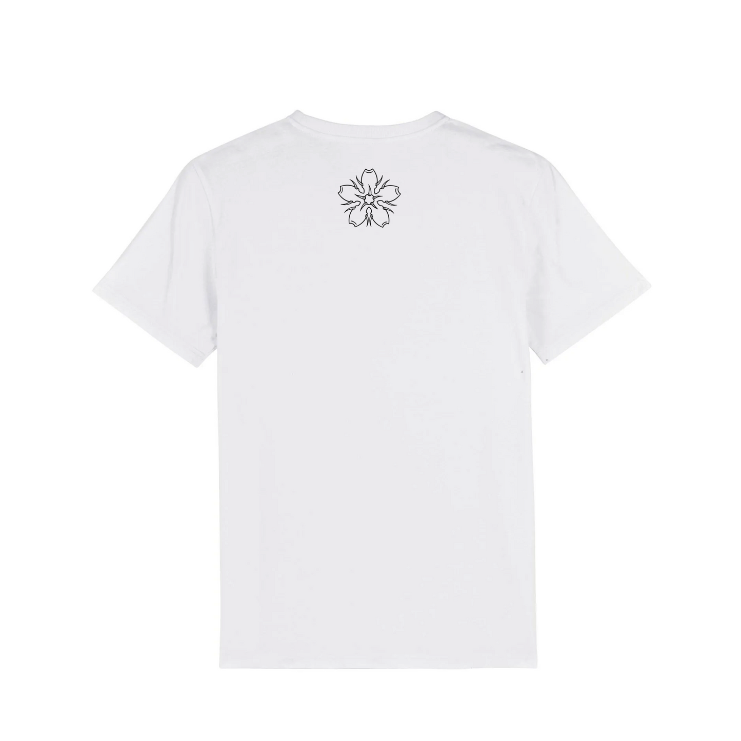 ROSE VILLAIN T-SHIRT "SEXY PEOPLE RADIO SAKURA" WHITE
